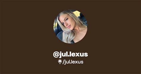 Jul lexus OnlyFans channel