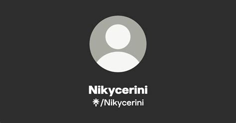 Nickycerini OnlyFans channel