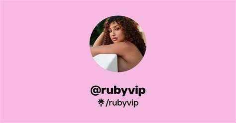 Rubyvip OnlyFans channel