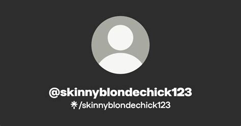 Skinnyblondechick123 OnlyFans channel