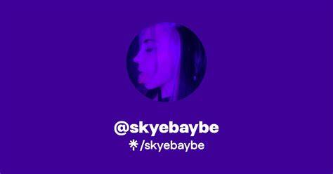 Skyebaybe OnlyFans channel