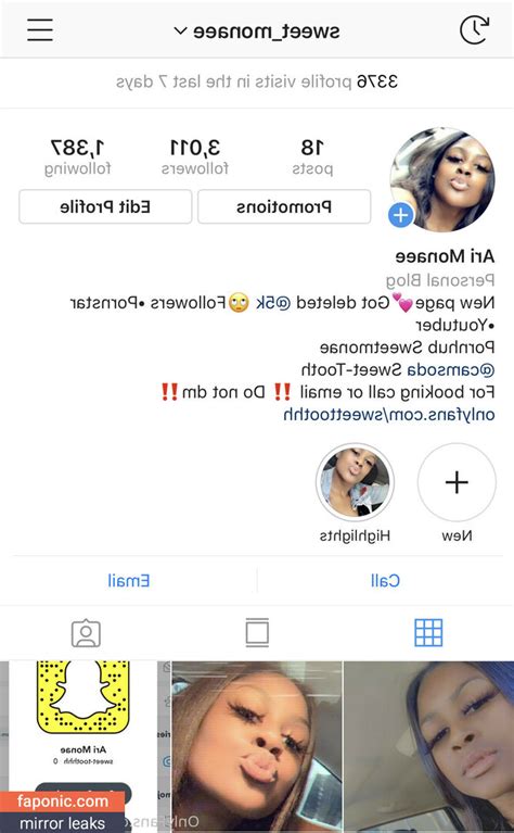 Preview 1 of Theemonae Instagram Leaks