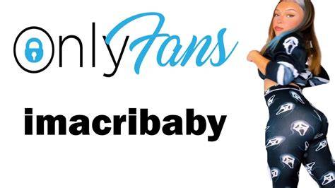 Imacribaby mega OnlyFans channel