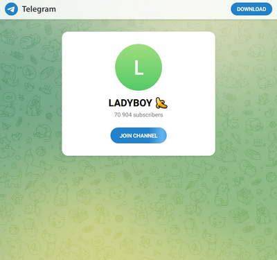 Ladyboy bbc telegram OnlyFans channel