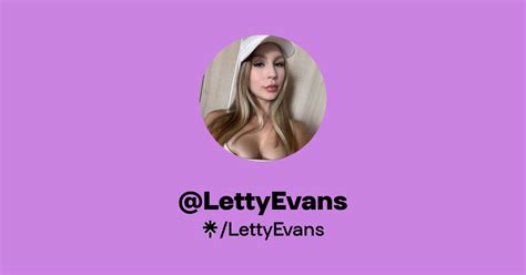 Lettyevans onlyfans OnlyFans channel