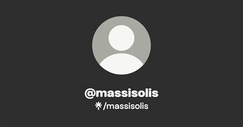 Massisolis onlyfans OnlyFans channel