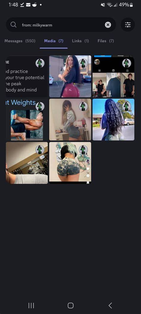 Milkywarm telegram content