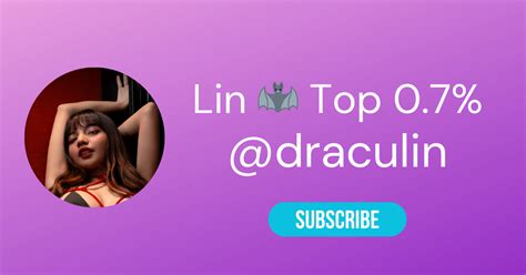 Onlyfans model draculin OnlyFans channel