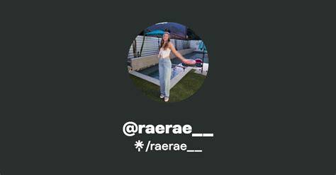Raerae onlyfans OnlyFans channel
