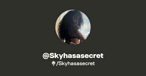 Skyhasasecret leak OnlyFans channel