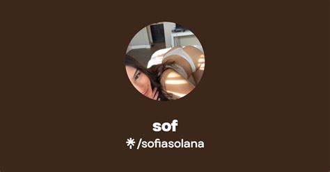 Sofiasolana nude OnlyFans channel