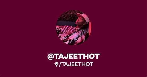 Tajeethot latest OnlyFans channel