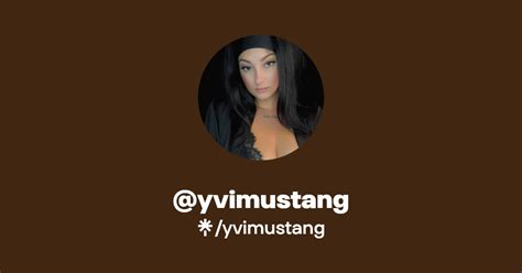Yvimustang leak OnlyFans channel