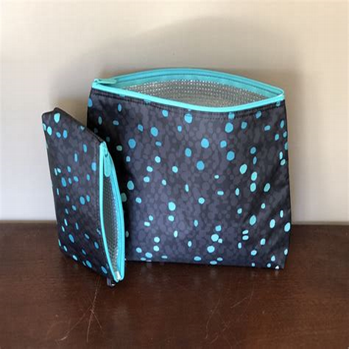 2024 Thirty one zipper pouch Blue with 