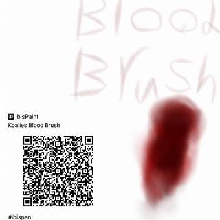 Blood Brush Ibispaint