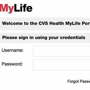 Cvs Mylife Portal