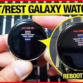 Galaxy Watch Active 2 Rebooting