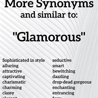 Glamour Synonym