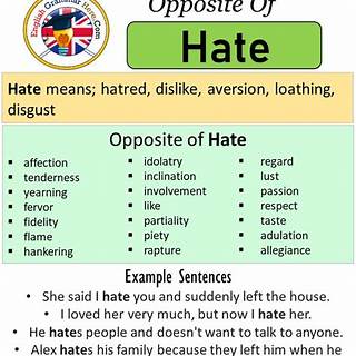 Hate Synonyms
