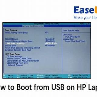 Hp Laptop Boot From Usb