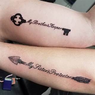 Unbreakable Bond Brother And Sister Tattoo Ideas