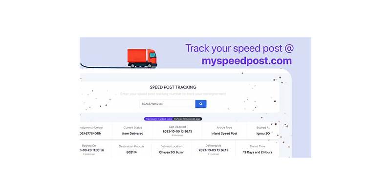 Speed Post Tracking Speed Post Tracking Trends You Need to Know