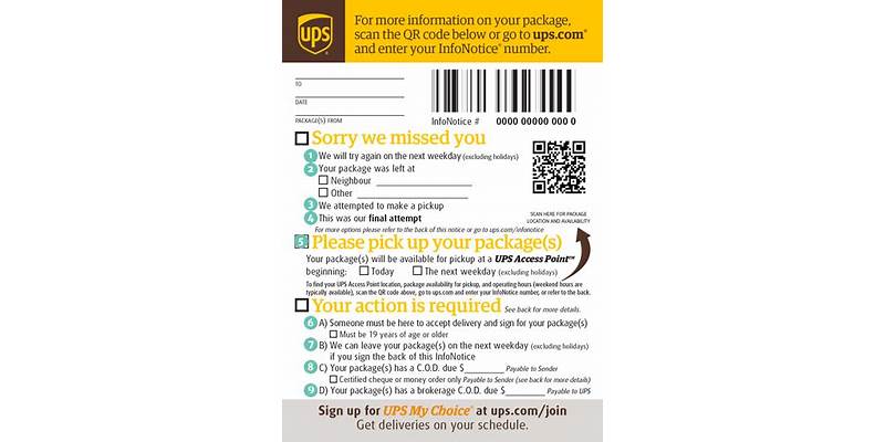 The Future of Ups Tracking With Infonotice Number Starts in 2026
