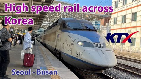 Riding South Korea’s 300km/h Bullet Train | Everything you need to know