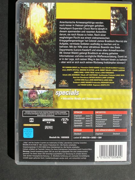 Missing in Action (1984) Chuck Norris (Gebraucht) in Zuzwil SG für CHF ... 