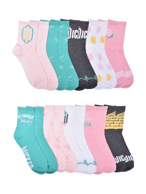Wicked women's 10-Pack Crew Socks - Fits Shoe Size 4-10.5 - Walmart.com