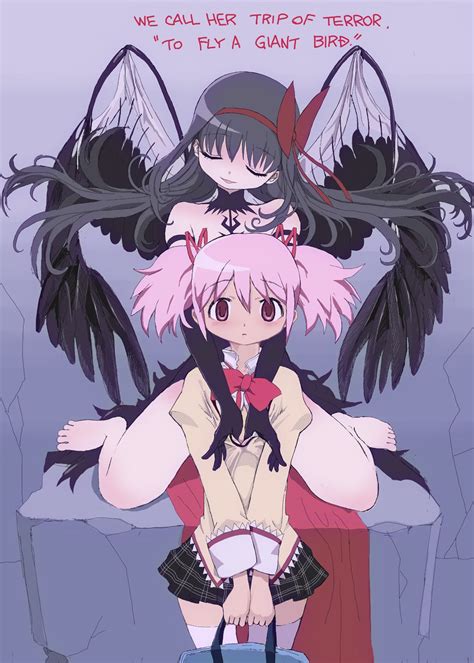 Akemi Homura Kaname Madoka And Akuma Homura Mahou Shoujo Madoka