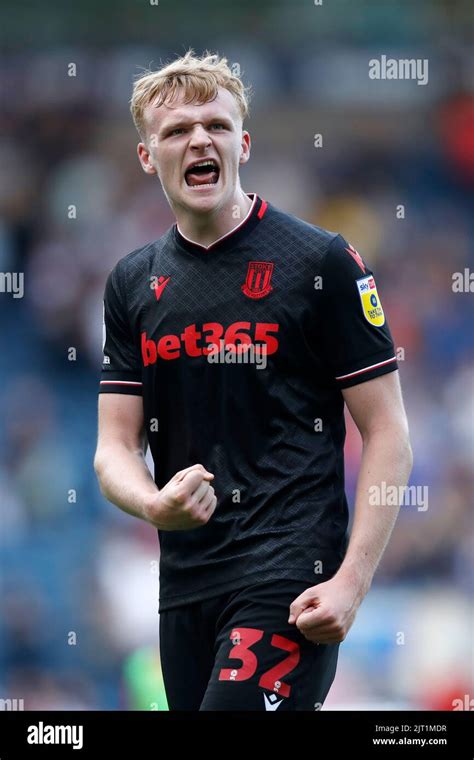 Stoke City's Connor Taylor reacts after full time following the Sky Bet