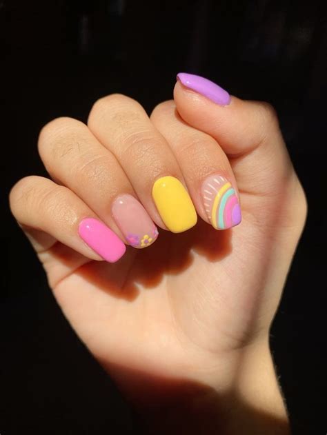 Pin By Lucy Aust On Nails Neon Acrylic Nails Girly Acrylic Nails