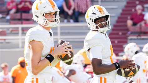 Tennessee to start George MacIntyre at quarterback vs Alabama football