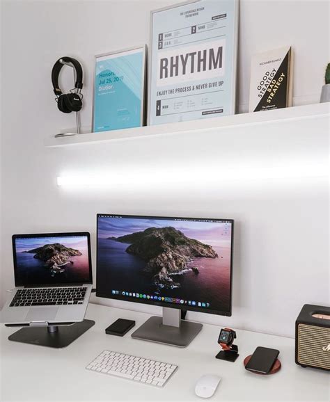 Minimalist Home Office Setup With Lamicall Mounts