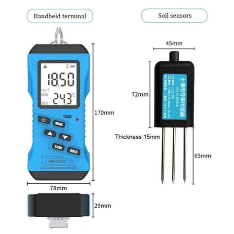 In Rapid Soil Tester Meter Nitrogen Phosphorus Potassium N P K Ph