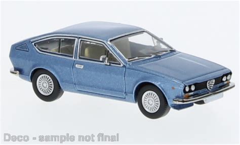Miniature Alfa Romeo Alfetta 1/18 Lucky Step Models GT Gr.2 Rally 4