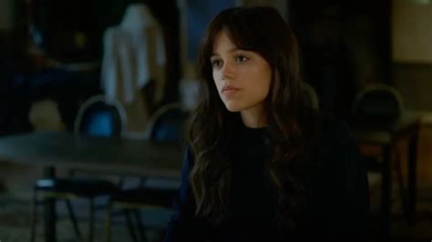 Jenna Ortega Goes Braless in Plunging Neckline Dress for New Photoshoot