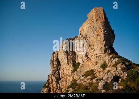 Castell del Rei, siglos IX, X.Costa de Tramuntana.Pollença. Mallorca ...