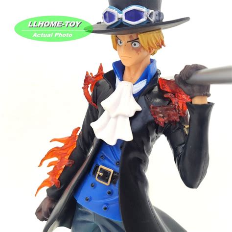 Anime One Piece Sabo Flame Pvc Action Figure Statue Toy Doll Gift Desk