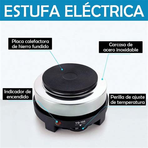 Cafetera Italiana con Estufa eléctrica 6 Tazas 300 ml Moka Pot