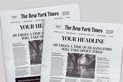 modeles de faux journaux gratuits thegoodocscom