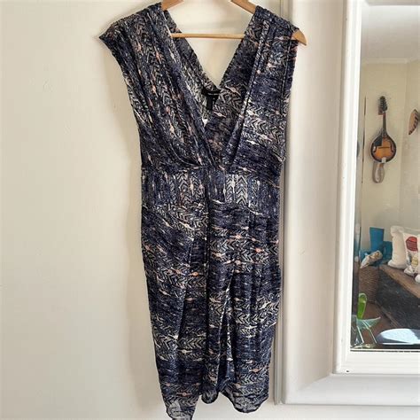 Isabel Marant ‘Ellos’ Designer Dress, Blue Velvet... | Depop