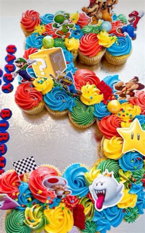 Mario Birthday Theme Mario Birthday Cake Mario Bros Birthday Super