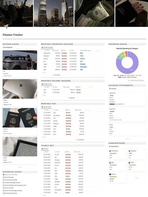 Comprehensive Life Planner For Notion Finance In Planner