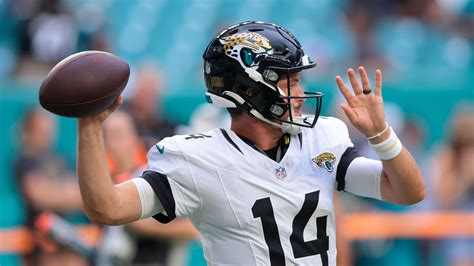 jaguars nick mullens topped  brett favre record   categories