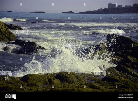 Rugged coastline wave action hi-res stock photography and images - Alamy 
