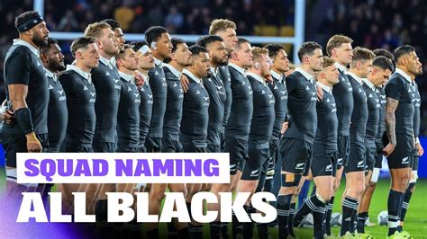 blacks squad named  blacks news