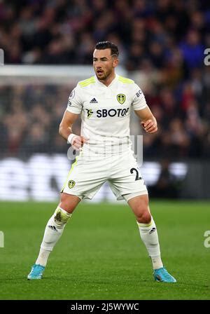 London, England, 25th April 2022. Daniel James of Leeds United during