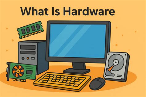 hardware components types examples